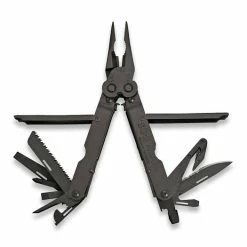 SOG PowerLock EOD V-Cut Multitool, Nylon Sheath, Black B63NCP