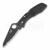 Spyderco Salt I Folding Knife, Spyderedge, Black C88SBBK -Tools Store Online 14906 SCC88SBBK 01