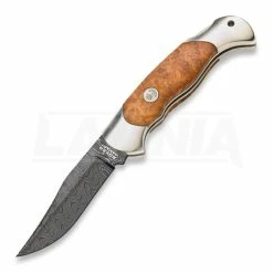Böker Scout Amboina Damascus Folding Knife 112032DAM