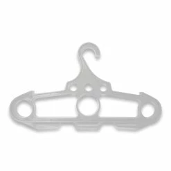 Ontario Jericho Bear Back Hanger, White 0400WHT