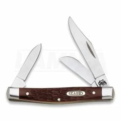 Case Cutlery Stockman Brown Delrin Pocket Knife 106