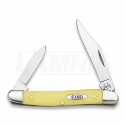 Case Cutlery Pen Knife Yellow Pocket Knife 109