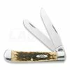 Case Cutlery Trapper Amber Bone Pocket Knife 00164 -Tools Store Online 22789 CA00164 01