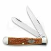 Case Cutlery Pocket Worn Trapper Whiskey Pocket Knife 23000 -Tools Store Online 22898 CA23000 01
