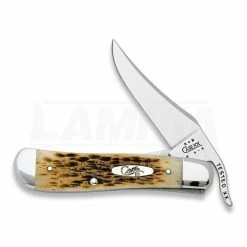 Case Cutlery Russlock Amber Bone Pocket Knife 00260
