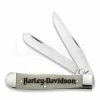 Case Cutlery Trapper Harley Natural Bone Pocket Knife 52140 -Tools Store Online 23131 CA52140 01