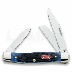 Case Cutlery Stockman Navy Blue Pocket Knife 7049