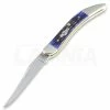 Case Cutlery Small Texas Toothpick Pocket Knife, Blue 2804 -Tools Store Online 2616 CA2804 01