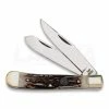 Hen & Rooster Trapper Deer Stag Pocket Knife -Tools Store Online 26333 HR312DS 01