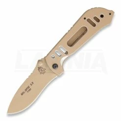 TOPS Mil SPIE Coyote Tan Folding Knife MIL35CT