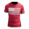 TOPS Flag Logo Red T-shirt -Tools Store Online 36639 TPTSFLAGRED 01