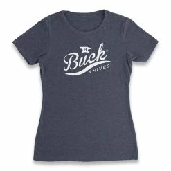 Buck Womens Navy T-shirt
