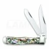 Case Cutlery Tiny Trapper Abalone Pocket Knife 12018 -Tools Store Online 44528 CA12018 01