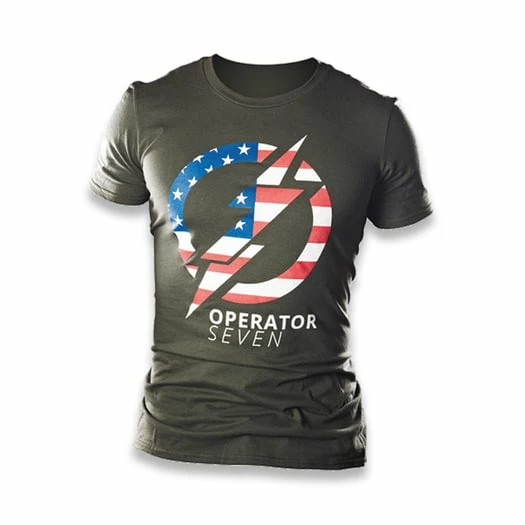 TOPS Operator 7 T-shirt, Olive Drab 3 TOPS Operator 7 T-shirt, Olive Drab