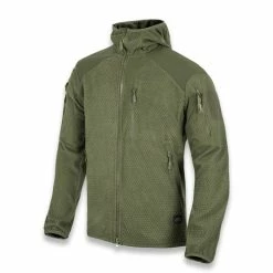Helikon-Tex Alpha Hoodie Jacket, Olive Drab BL-ALH-FG-02