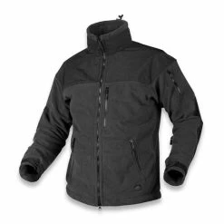 Helikon-Tex Classic Army Fleece Windblocker Jacket, Black BL-CAF-FM-01