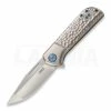 CRKT Lanny A/O Folding Knife, Silver -Tools Store Online 59662 CR6525 01