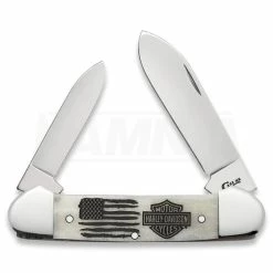 Case Cutlery Harley Davidson Canoe Pocket Knife 52217