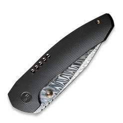 We Knife Trogon Damascus, Black Titanium WE22002B-DS1 -Tools Store Online 74764 WEWE22002B DS1 04