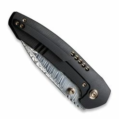 We Knife Trogon Damascus, Black Titanium WE22002B-DS1 -Tools Store Online 74764 WEWE22002B DS1 05